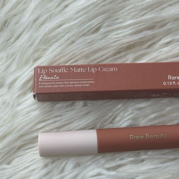 Rare Beauty by Selena Gomez Lip Souffle Matte Cream Lipstick Elevate - Picture 4 of 11
